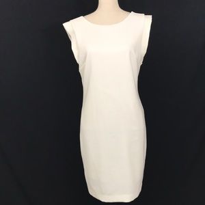 Off White Sleeveless shift dress